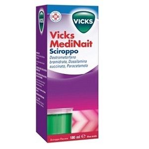 Vicks Medinait Cold And Flu Treatment Syrup 180ml