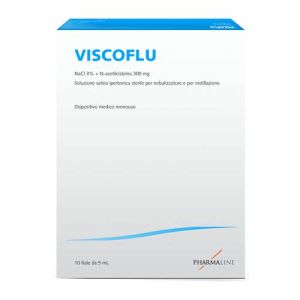 Viscoflu Nebulizing Hypertonic Saline Solution 10 Vials 5ml