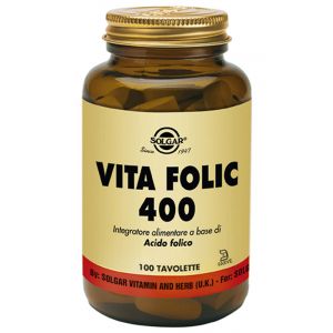Solgar Vita Folic 400 100 Tablets