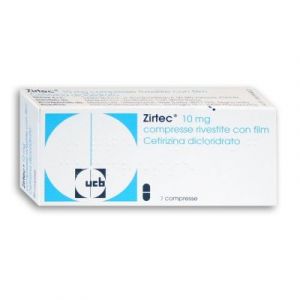 Zirtec 7 Tablets Rev 10mg