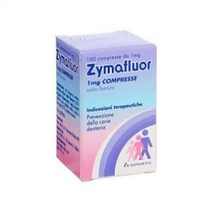 Zymafluor 1mg Sodium Fluoride Prevention Caries 100 Tablets