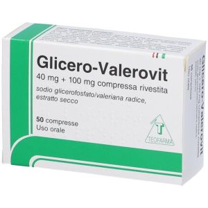 Glicero-valerovit Sodio Glicerofosfato / Valeriana 50 Compresse Rivestite