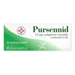 Pursennid 12mg Lassativo Stimolante 30 Compresse Rivestite