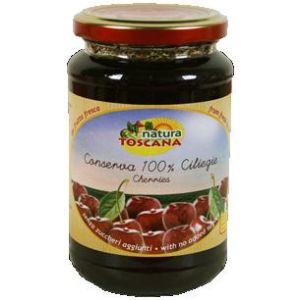 Natura Toscana Conserva Di Ciliegie Senza Dolcificanti 380g