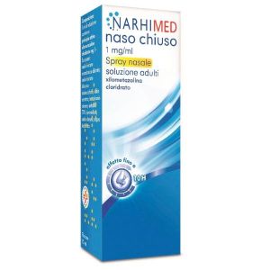 Narhimed Naso Chiuso Spray Nasale 10ml 1mg/ml Soluzione i Nebulizzazione Attivata Verticalmente