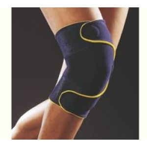 Pavis Newedge 020 Ginocchiera Elastica Regolabile Colore Blu 1 Pezzo