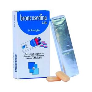 Broncosedina Cm Integratore Alimentare 24 Pastiglie 70g