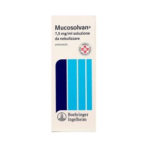Mucosolvan 7,5mg/ml Ambroxolo Soluzione da Nebulizzare Flacone 40ml