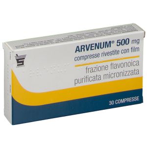 Arvenum 500mg Flavonoidi Vasoprotettore 30 Compresse Rivestite