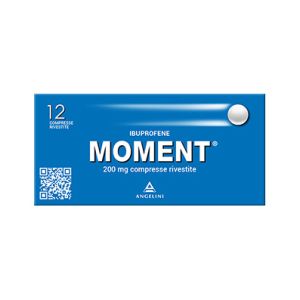 Angelini Moment 200mg Ibuprofene 12 Compresse Rivestite