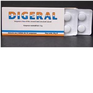 Leader Natural Digeral Integratore Alimentare 20 Compresse