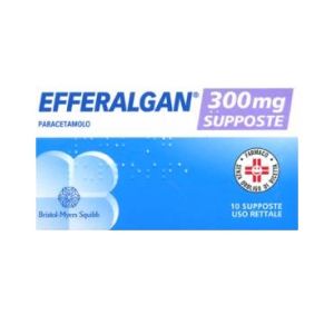 Efferalgan Bambini 300 mg Paracetamolo 10 Supposte