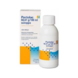 Portolac Sciroppo Lattitolo Flacone 200ml