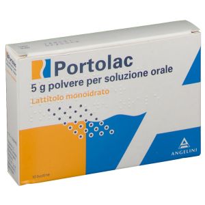 Angelini Portolac 5g Polvere Per Soluzione Orale 10 Bustine