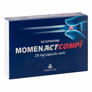 Momenactcompì 25mg Ketoprofene Antinfiammatorio 10 Capsule Molli