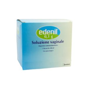 Edenil soluzione vaginale 0,1 gr ibuprofene 5 flaconi 100 ml