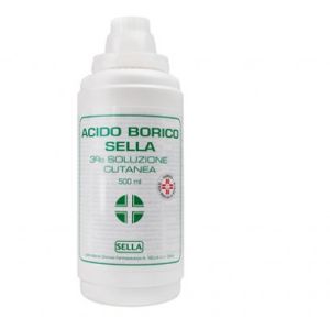Acido Borico Sella 3% Soluzione Cutanea Flacone 500 ml