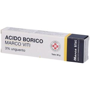 Acido Borico Marco Viti 3% Unguento Antisettico Tubo 30g