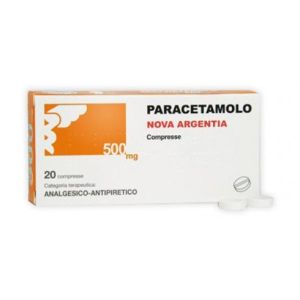 Paracetamolo  Nova Argentia  20 Compresse 500mg
