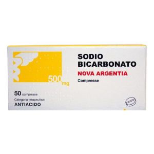 Nova Argentia Sodio Bicarbonato 500mg 50 Compresse