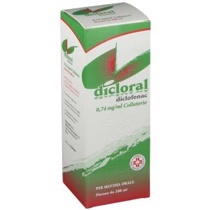 Diclomed collutorio diclofenac acido flacone 200 ml