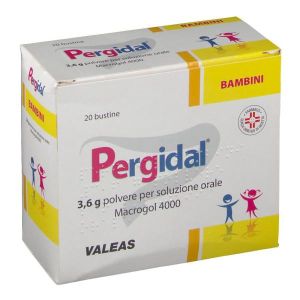 Pergidal Bambini 3,6g Polvere per Soluzione Orale 20 Bustine