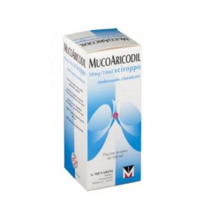Mucoaricodil 600 mg Ambroxoloo cloridrato Tosse Sciroppo 200 ml
