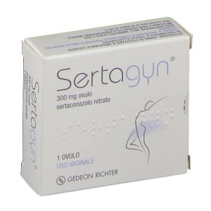 Sertagyn 300 mg Sertaconazolo Nitrato Candidiasi 1 Ovulo Vaginale