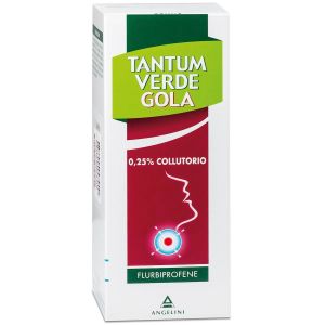 Tantum Verde Gola 0,25% Flurbiprofene Collutorio Antinfiammatorio 160 ml
