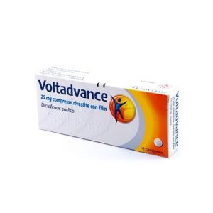 Voltadvance 25mg Diclofenac Dolori Articolari 10 Compresse Rivestite