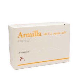 Armilla 400 UI Vitamina E 30 Cápsulas Blandas