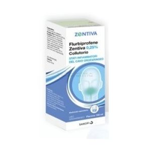 Flurbiprofene zentiva Collutorio 160ml 25mg/10ml