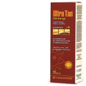 Farmaderbe ultra tan crema solare spf 6 125ml
