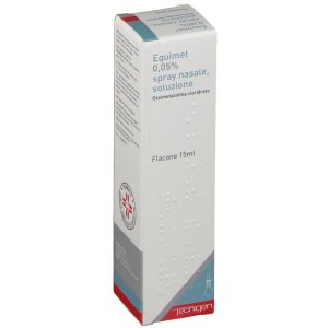 Equimet Spray Nasal 0,05% Clorhidrato de Oximetazolina Frasco 15 ml