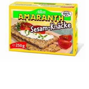 Allos Crackers Integrali Di Segale Ed Amaranto Con Sesamo Se