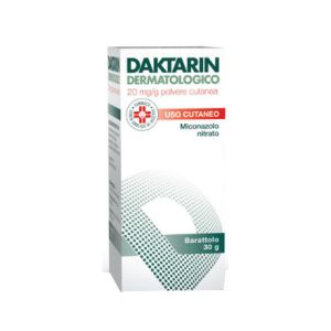 Daktarin Dermatologico 2% Polvere Cutanea Antimicotica Per Funghi 30g