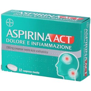 Aspirinaact Dolore e Infiammazione 1000mg Compresse Rivestite