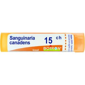 Sanguinaria Canadensis  Boiron  80 Granuli 15 Ch Contenitore Multidose