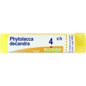 Phytolacca Decandra  Boiron  80 Granuli 4 Ch Contenitore Multidose