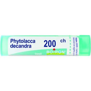Boiron  Phytolacca Decandra  Boiron  80 Granuli 200 Ch Contenitore Multidose