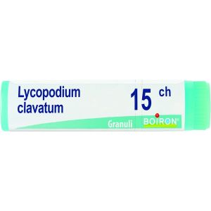 Lycopodium Clavatum  Boiron  Granuli 15 Ch Contenitore Monodose