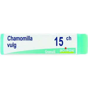 Chamomilla Vulgaris  Boiron  Granuli 15 Ch Contenitore Monodose