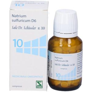 Natrium Sulfuricum D6 Sale Dr.schussler N.10 D6 200 Compresse Flacone
