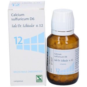 Calcium Sulfuricum D6 Sale Dr.schussler N.12 D6 200 Compresse Flacone