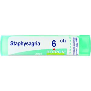 Staphysagria  Boiron  80 Granuli 6 Ch Contenitore Multidose
