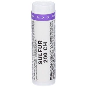 Sodini Sulfur  200 Ch   Globuli Contenitore MONOdose