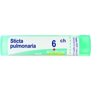 Sticta Pulmonaria  Boiron  80 Granuli 6 Ch Contenitore Multidose