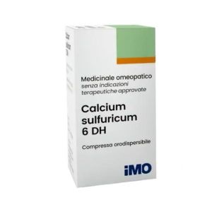 Calcium Sulfuricum 200 Compresse Orodispers 6 Dh Flacone