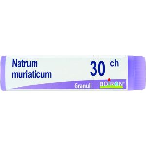 Natrum Muriaticum  Boiron  Granuli 30 Ch Contenitore Monodose