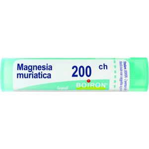 Magnesia Muriatica  Boiron  80 Granuli 200 Ch Contenitore Multidose